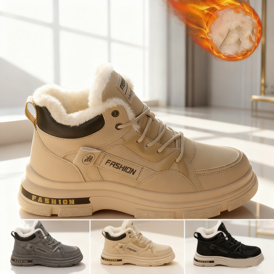 🔥🔥👞【39－44】2025 nowe męskie zimowe, pogrubione, aksamitne, ciepłe buty Martin