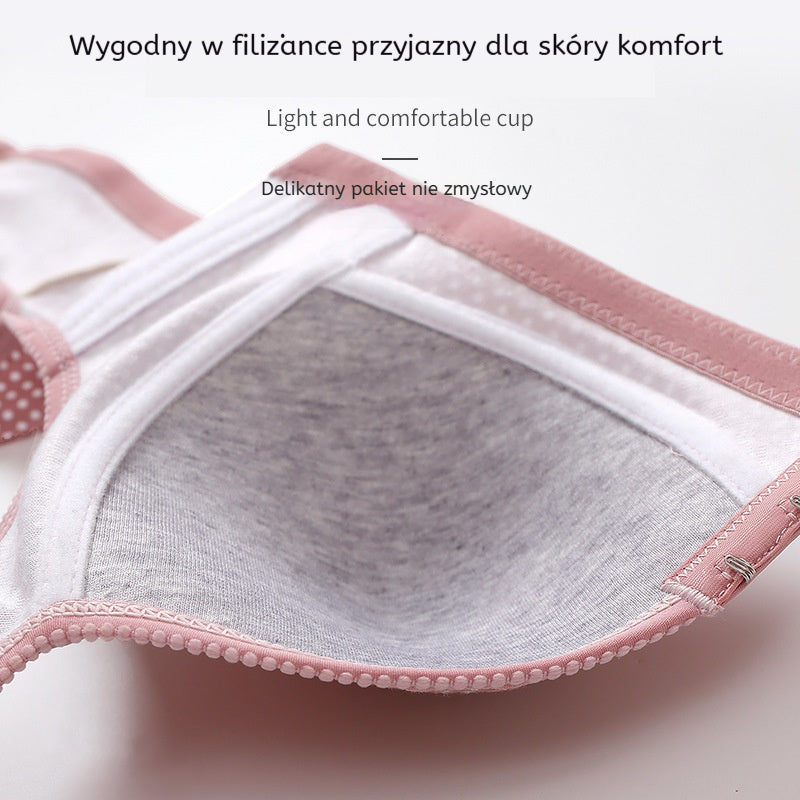 【3 pary】 Wysokiej jakości bezszwowy biustonosz push-up, modny i seksowny-4095029