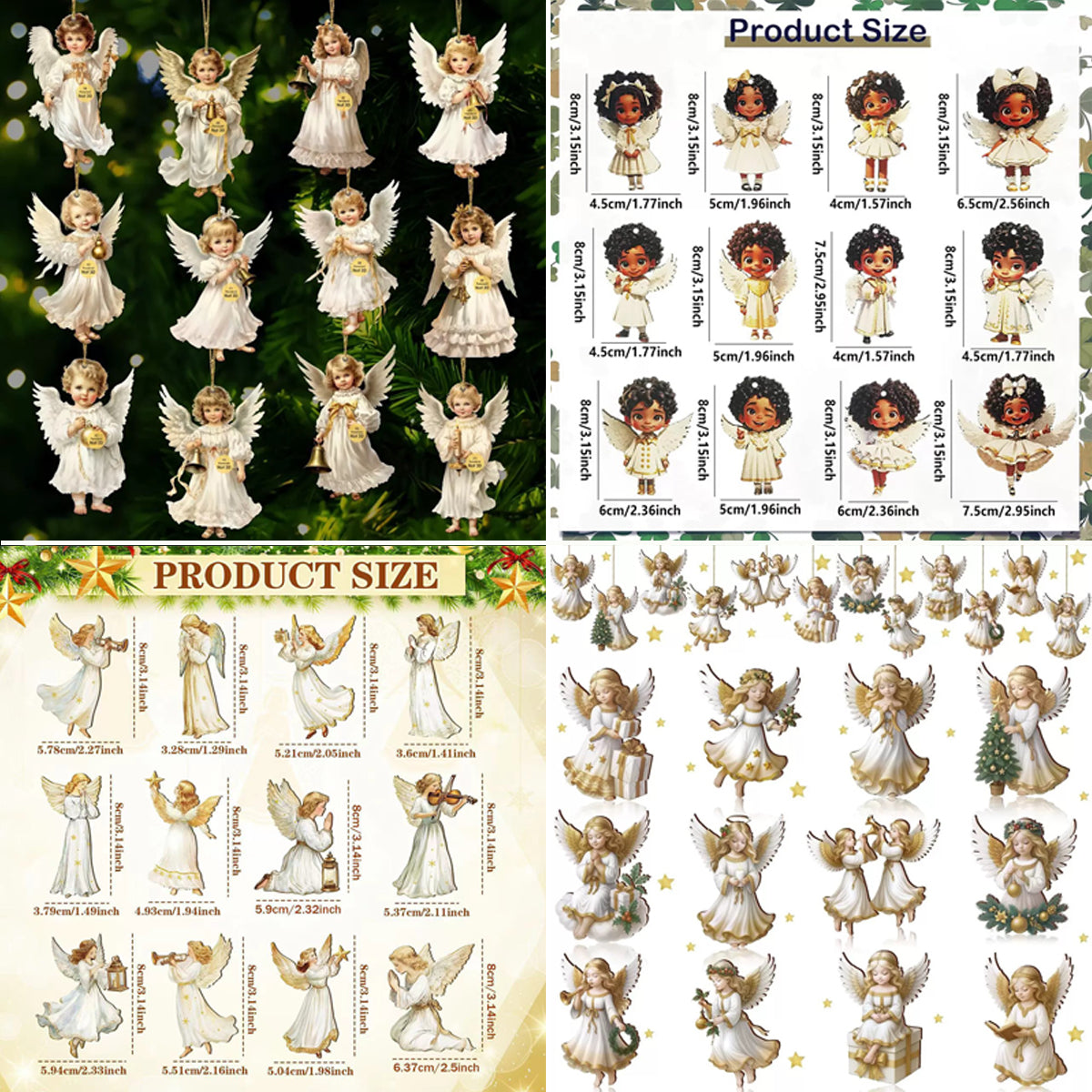 🔥🎁Drveni ukras anđela Dekoracije za dom