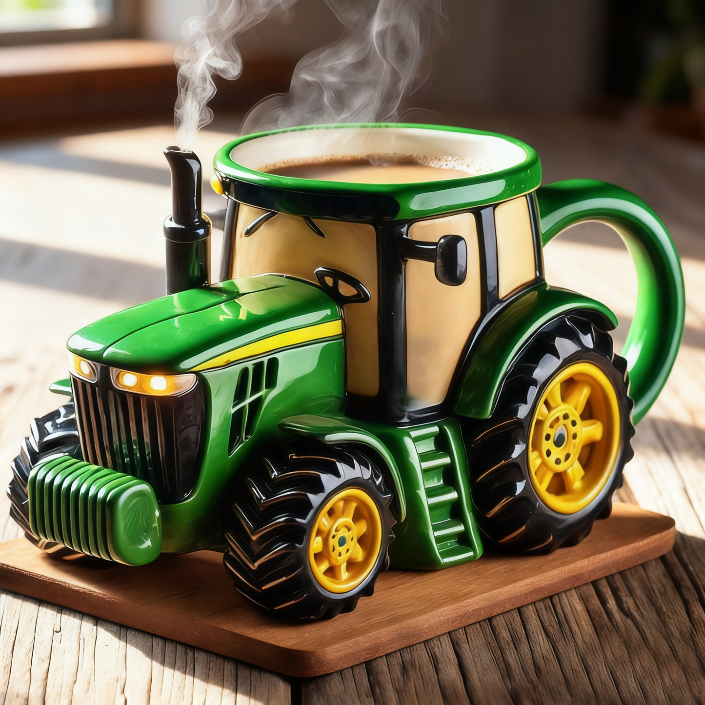 🎁🍻【Letnie rabaty】Kubki w Kształcie Traktora – Wciągnij się w Radość Picia